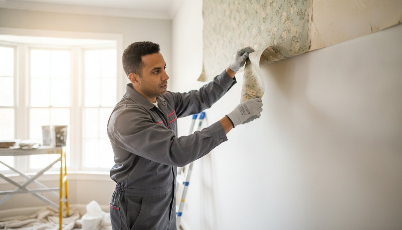 Professional Wallpaper Removal in NJ: The Homeowner’s Guide to Damage-Free Walls