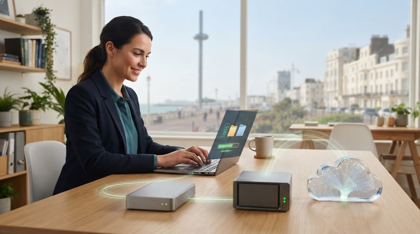 Protect business data from loss with backup and recovery options