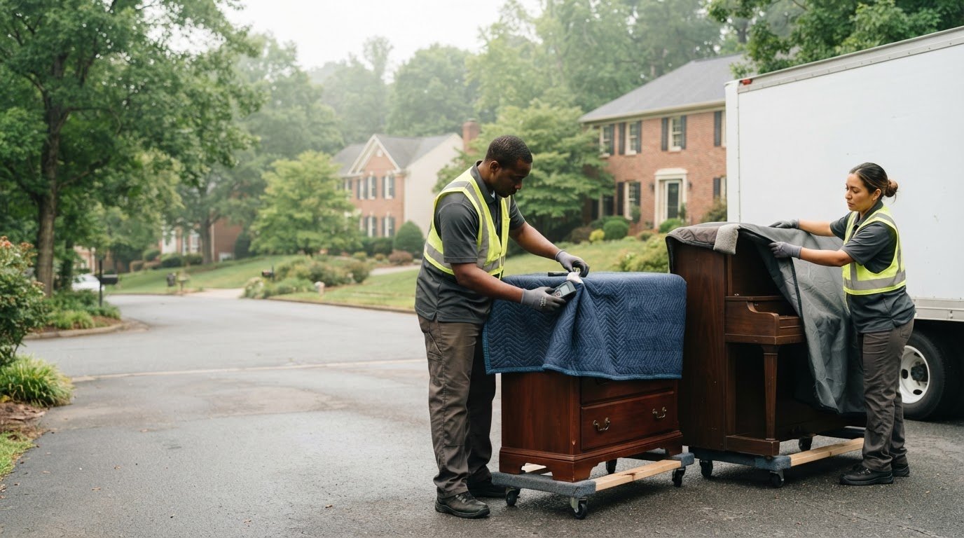 Protecting Furniture from Humidity During a Virginia Move: A Practical Guide