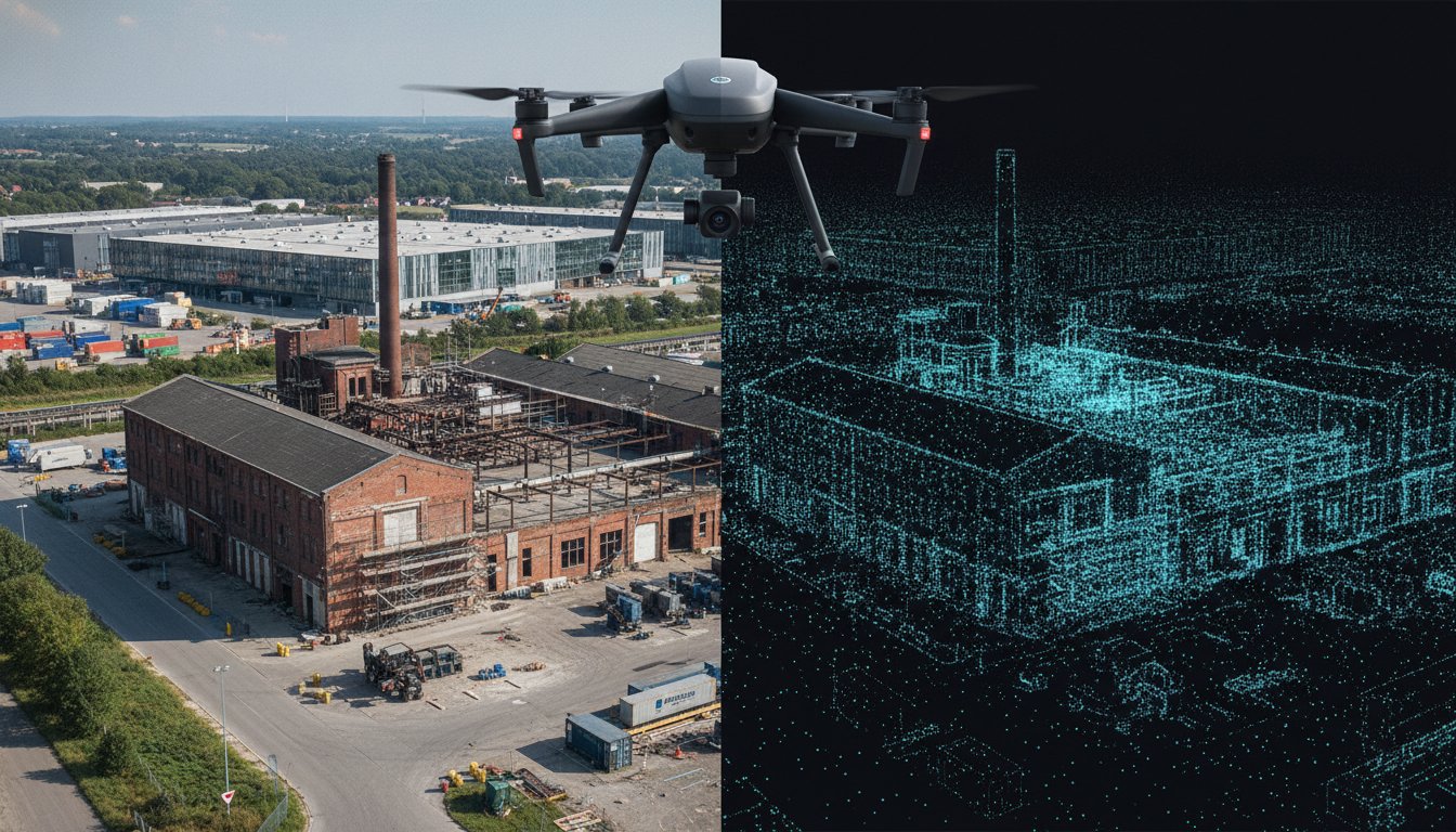 Puntenwolk drone inspectie: een complete gids voor nauwkeurige 3D-data