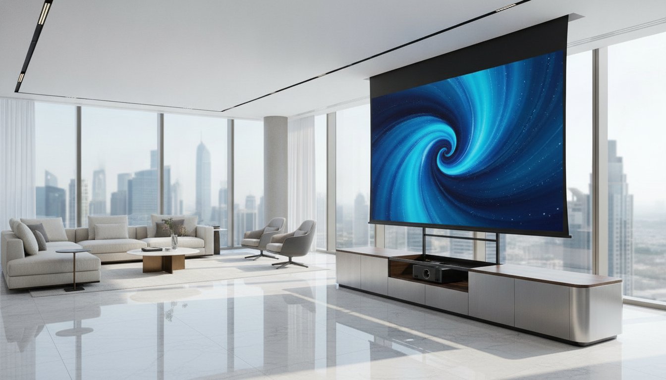 QMJM Floor Rising Screen Buying Guide: The Ultimate 2026 Home Cinema Upgrade