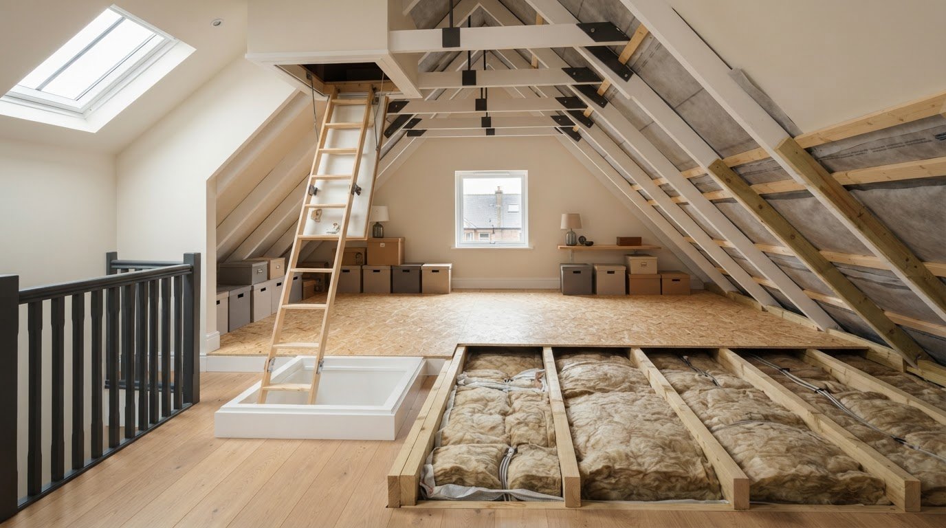 Raised Loft Boarding: A Guide for Glasgow Homeowners