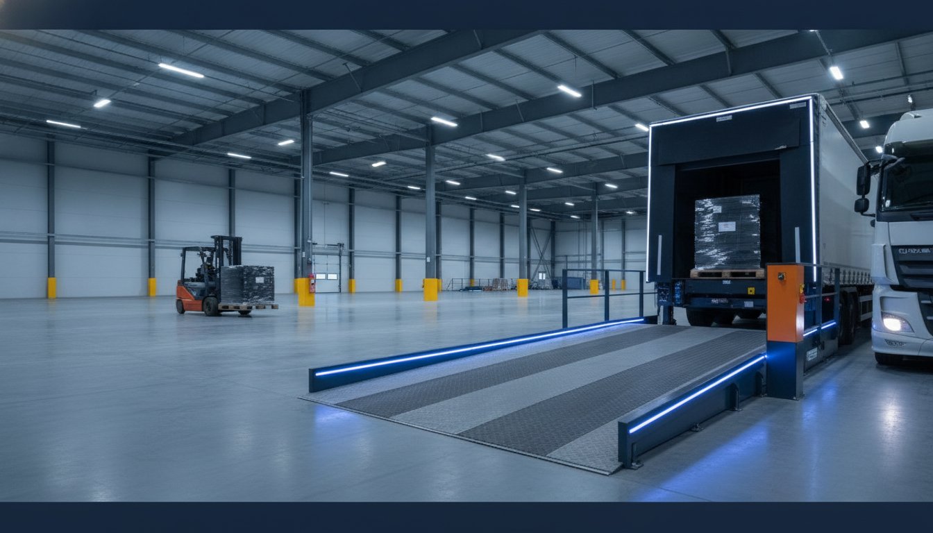 Rampy przeładunkowe hydrauliczne: Kompletny przewodnik po systemach dokowych 2026