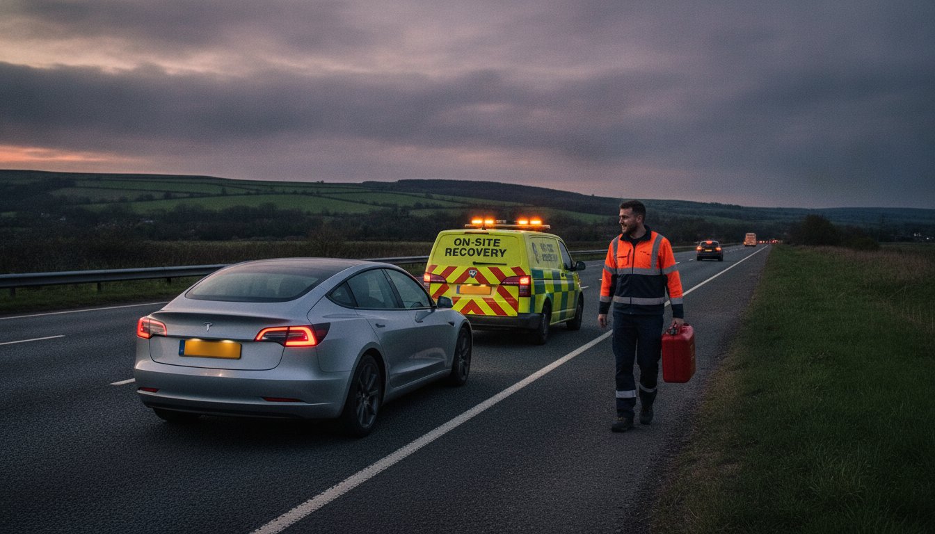 Ran Out of Fuel Roadside in Darlington? An Emergency Step-by-Step Guide