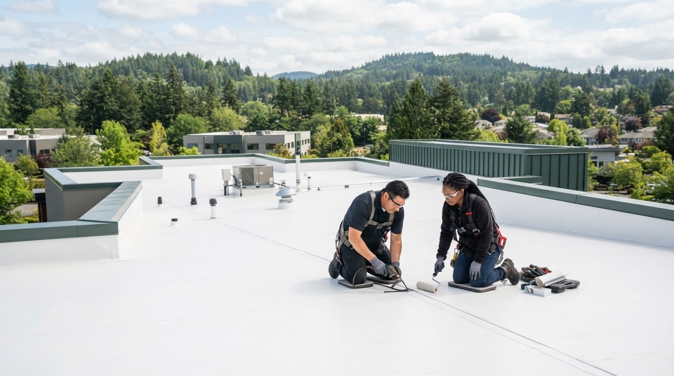 Redmond TPO Roofing for Energy Efficiency and Repairs