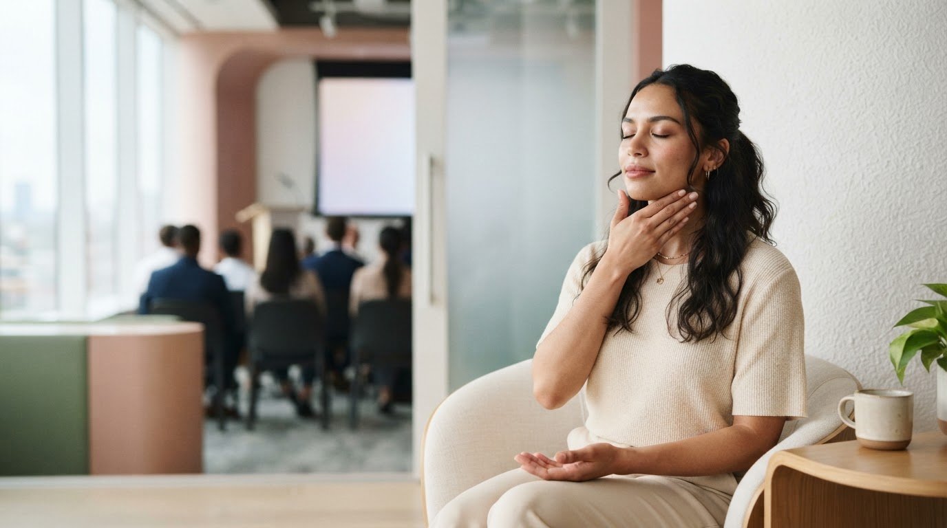 Reducing Facial Tension Before a Presentation: A Practical Guide