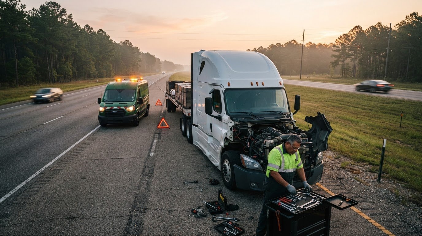 Reducing Fleet Downtime With Mobile Truck Repair