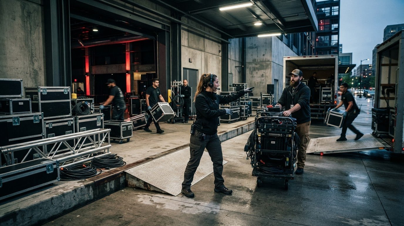 Reducing Load-In and Load-Out Time: A Live Event Workflow Guide