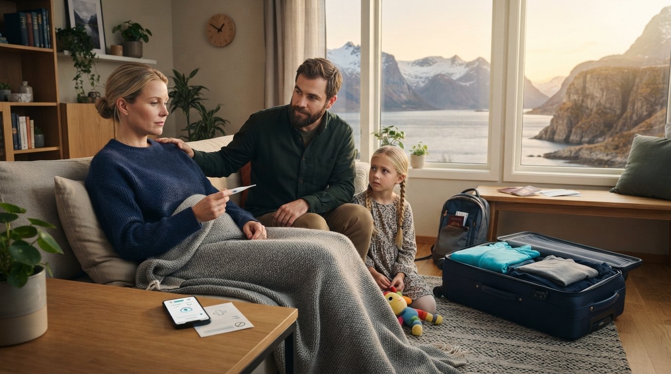 Reiseforsikring og avbestilling ved sykdom: En komplett guide til dine rettigheter