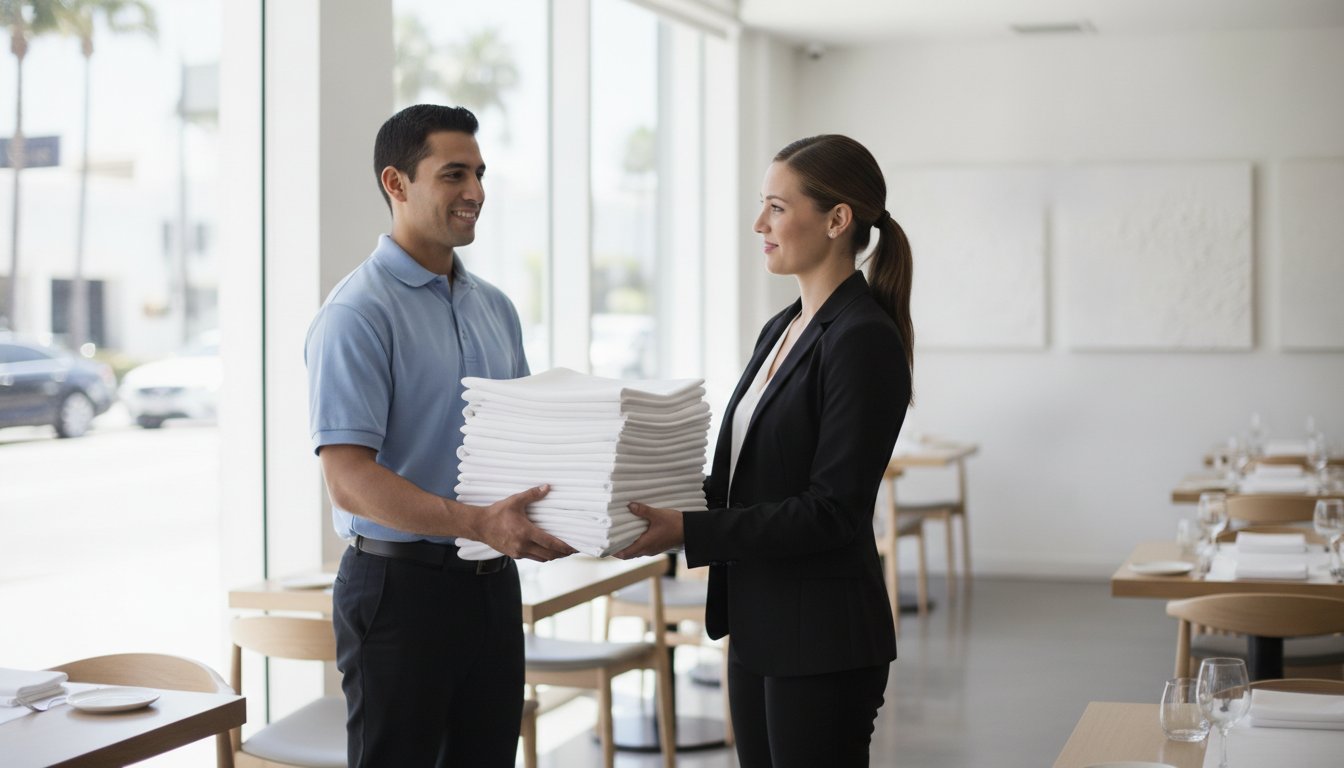 Reliable Restaurant Laundry Service in Beverly Hills