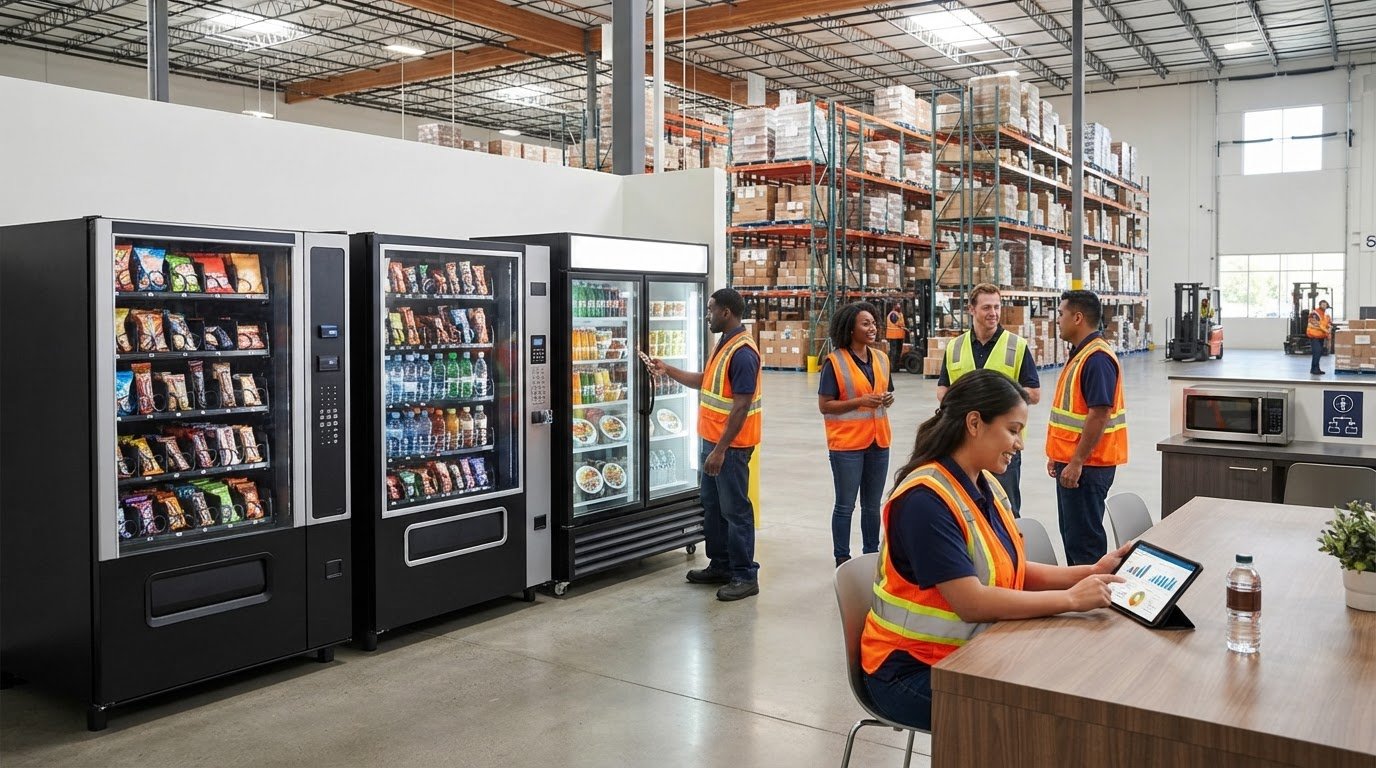 Reliable Vending Services for Irvine Warehouses