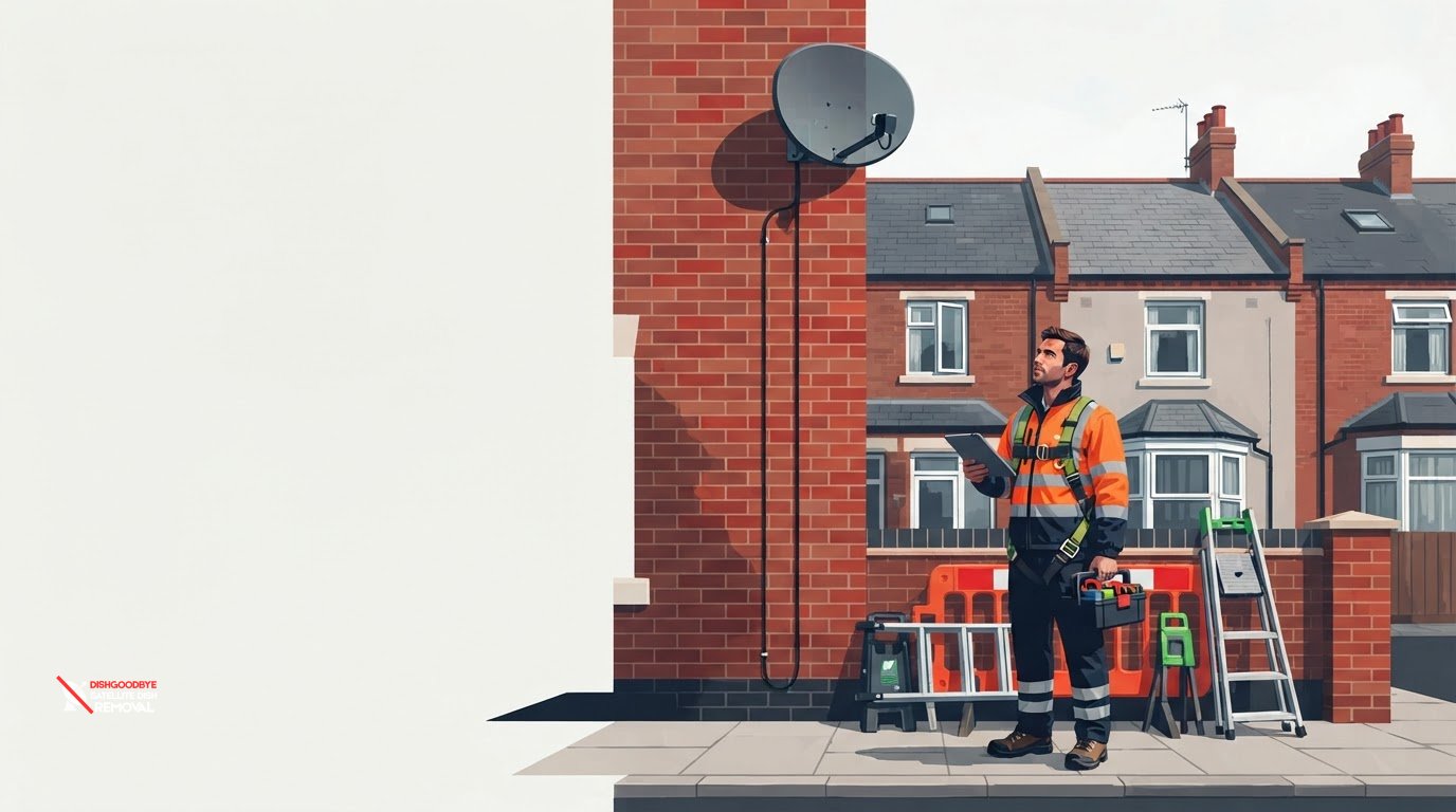 Removing a Developer-Installed Satellite Dish: A Safe UK Guide