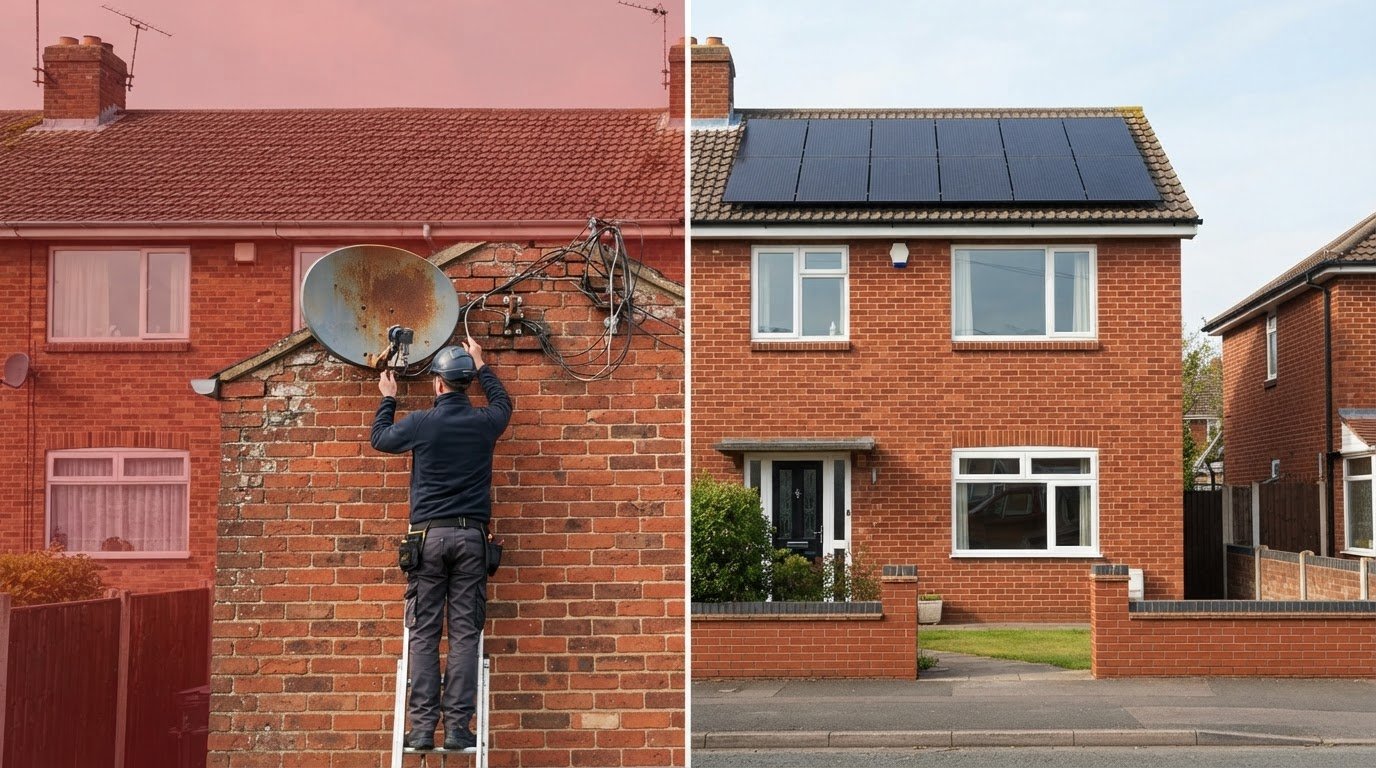 Removing a Dish to Install Solar Panels: What to Do First