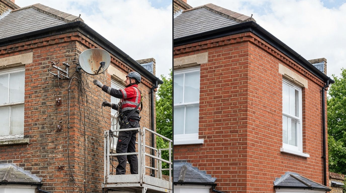 Removing a Satellite Dish Before Painting: A Safe, Clean Guide