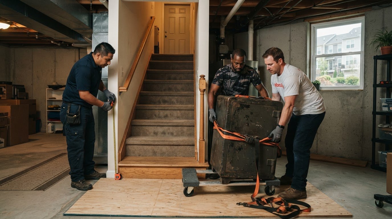 Removing an Old Safe from a Basement in South Riding: A Safe, Practical Guide