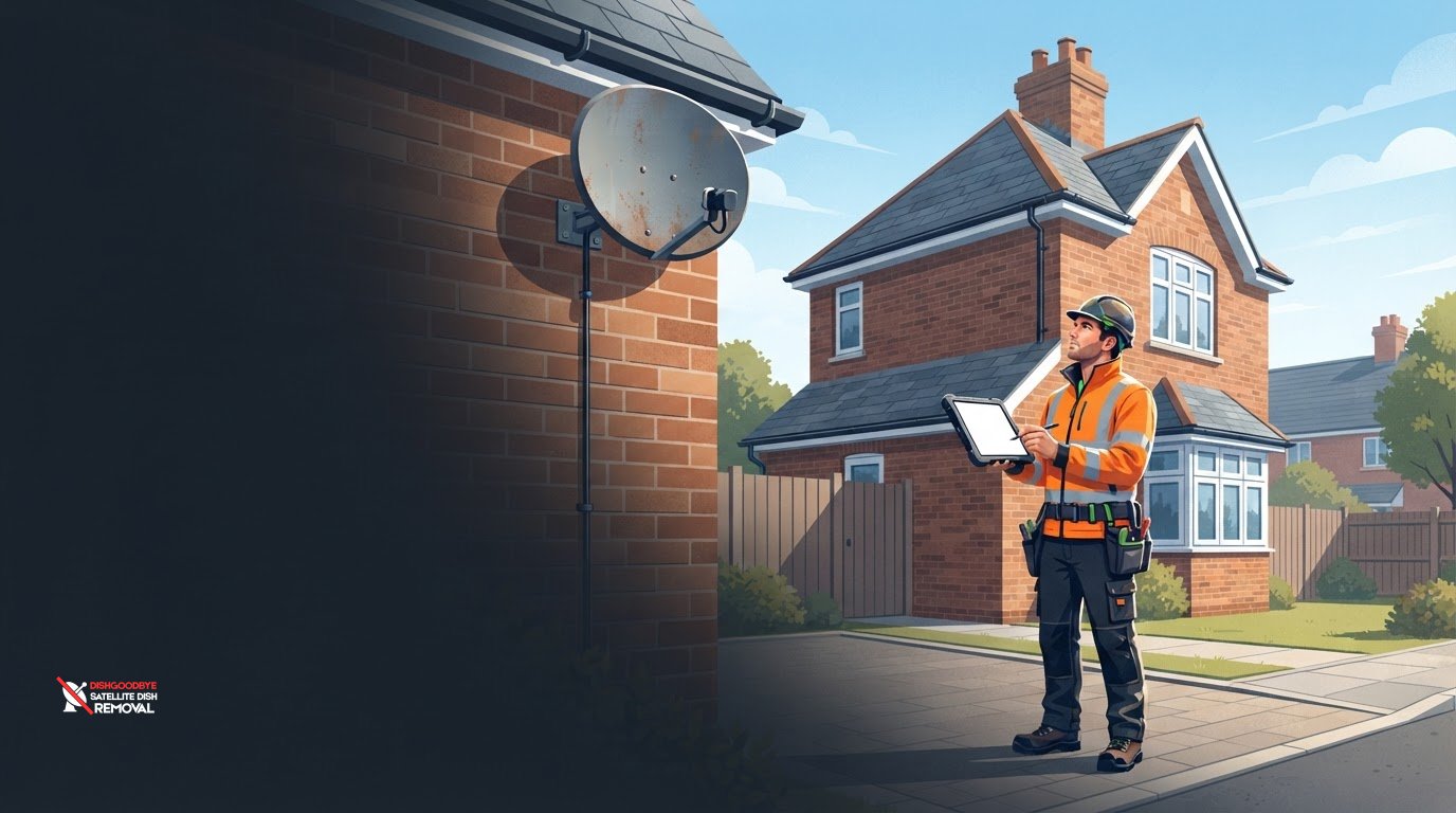 Removing an Old Sky Dish After Moving In: A Homeowner Checklist