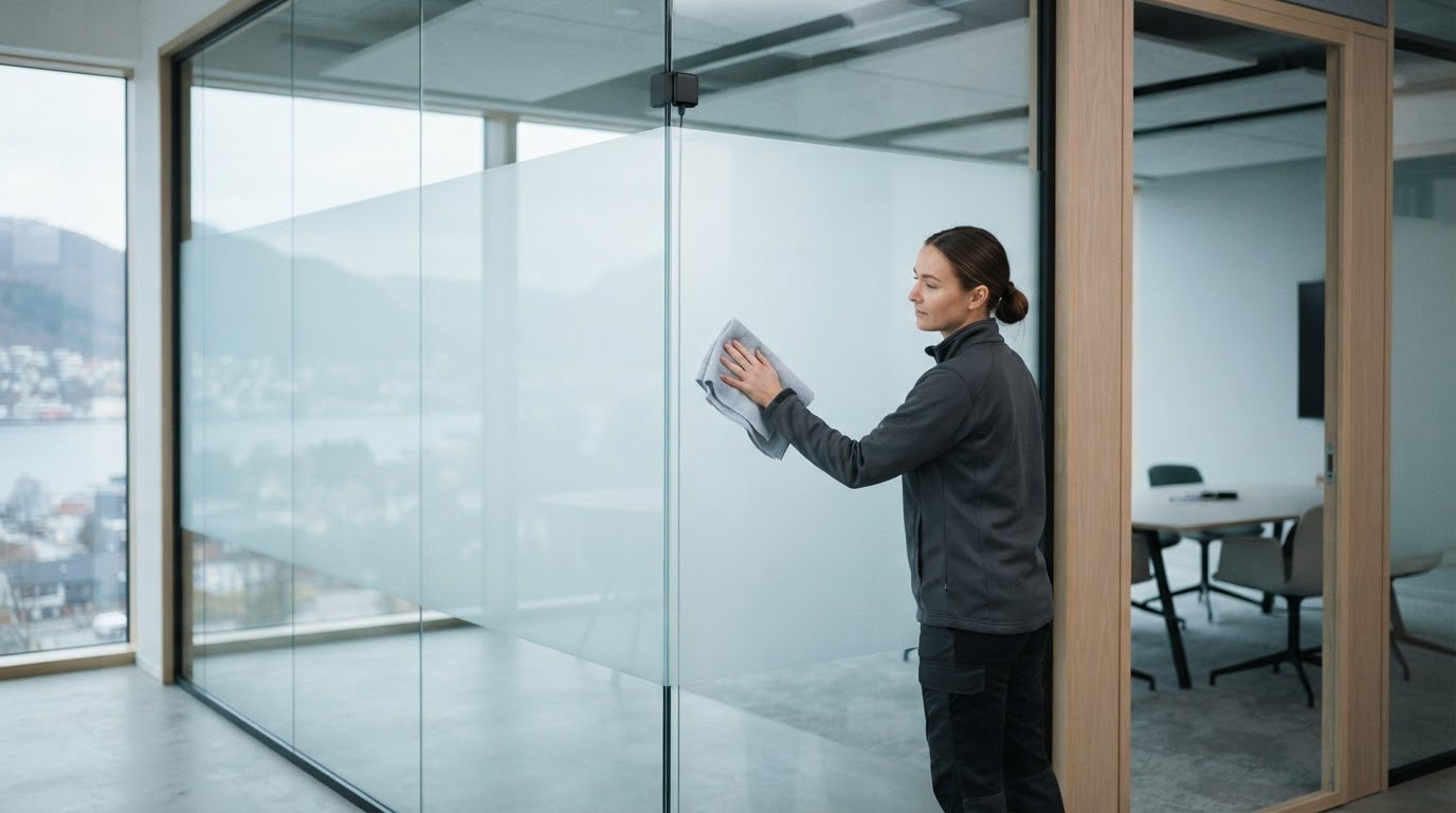Rengjøring av smartfilm: Slik holder du glassflatene rene