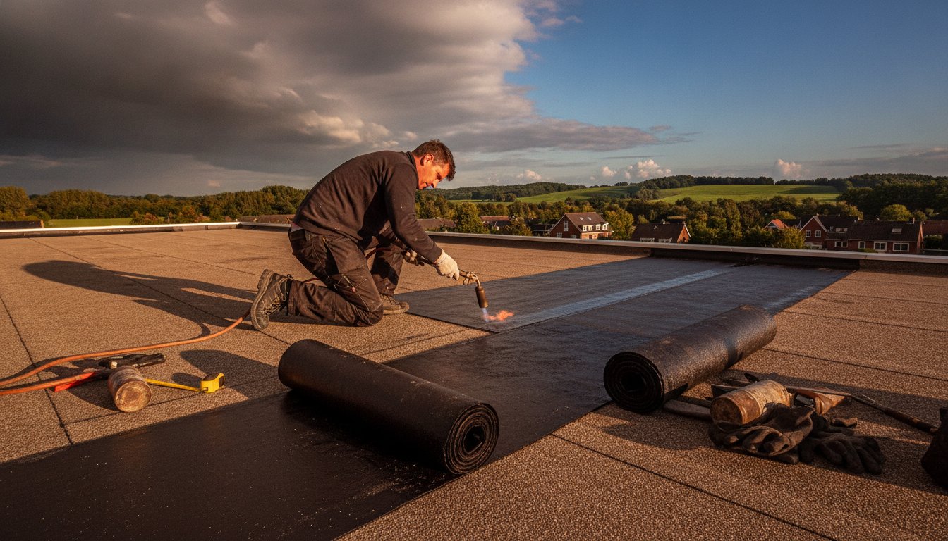 Renovatie plat dak bitumen: van inspectie tot waterdicht resultaat