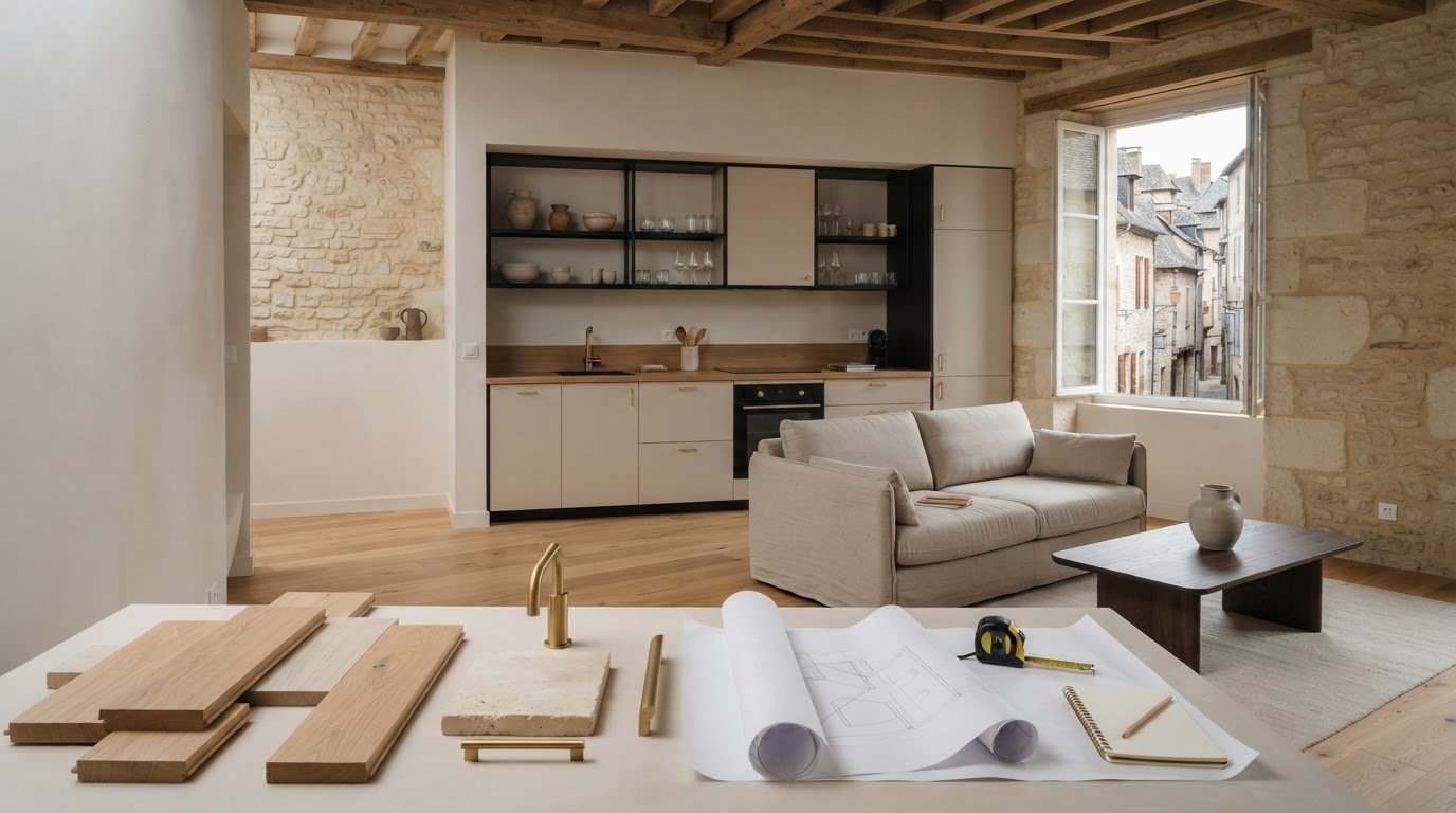 Rénovation complète clé en main à Figeac : quel budget prévoir