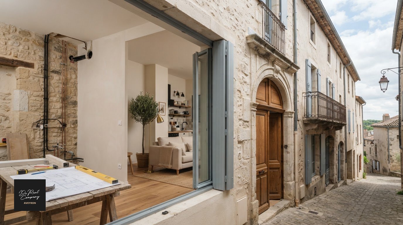 Rénovation complète d’immeuble à Villefranche-de-Rouergue : prix et travaux