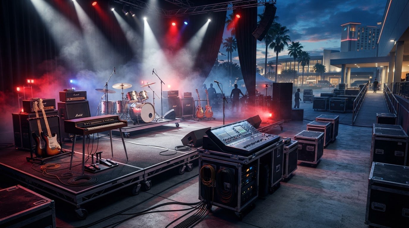 Rent Stage Gear Orlando: Complete 2026 Live Production Inventory Guide