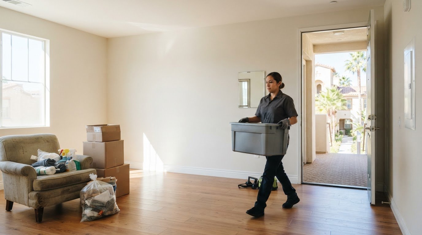 Rental Turnover Cleanout: Clear the Unit and Prepare for the Next Tenant