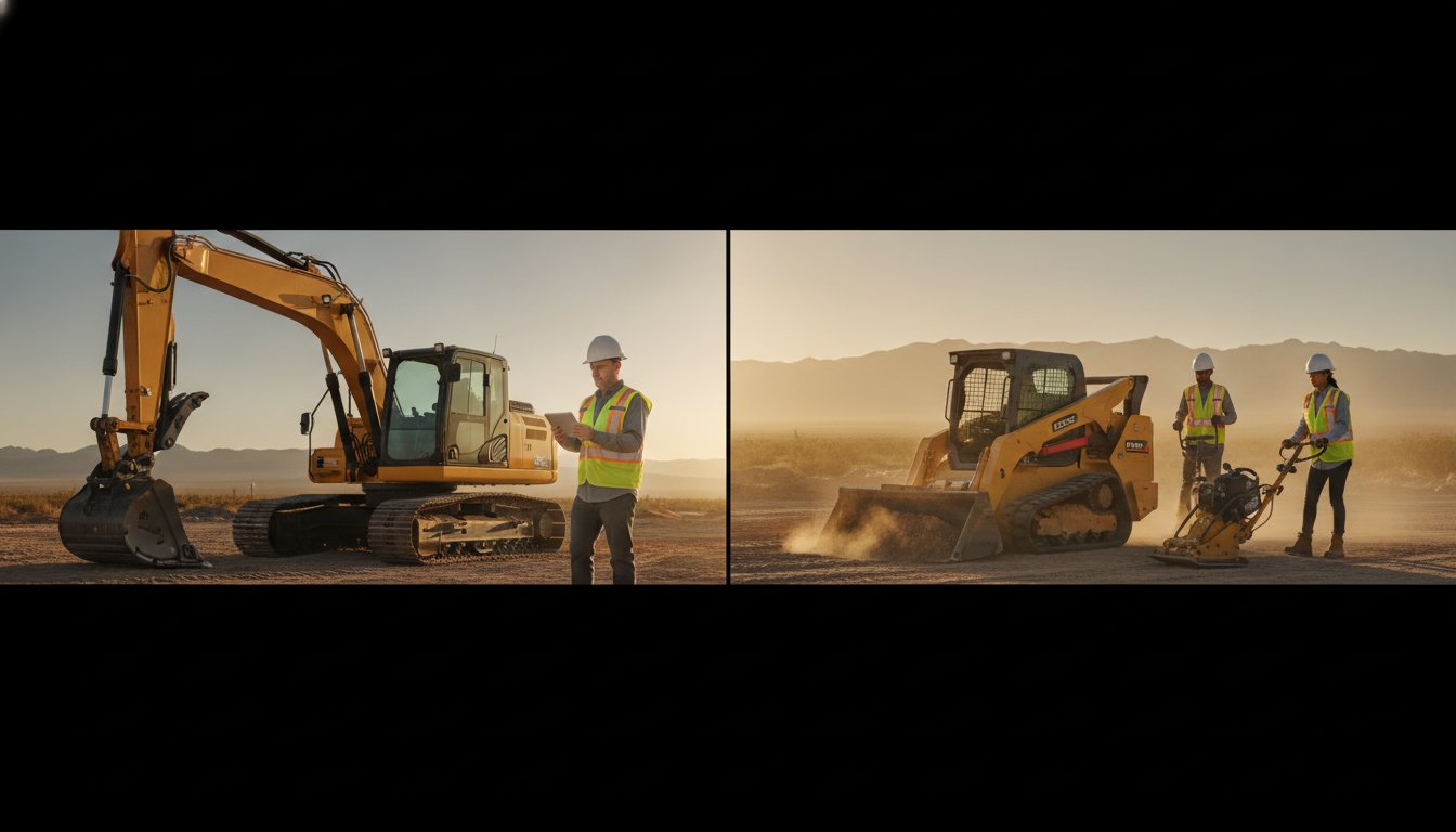 Renting vs. Buying Construction Equipment in Pahrump: 2026 Strategic Guide