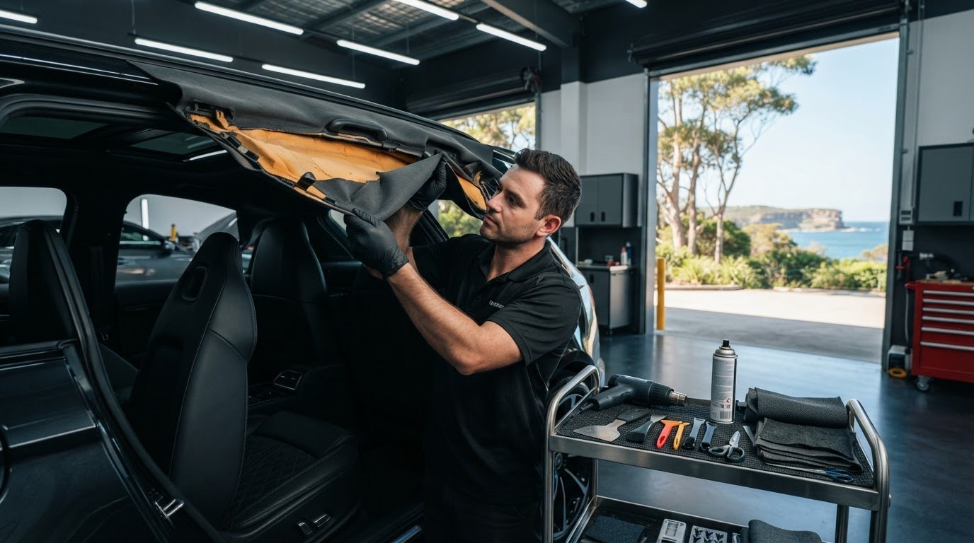 Repair Sagging Car Roof Lining Cost: What Affects the Quote?
