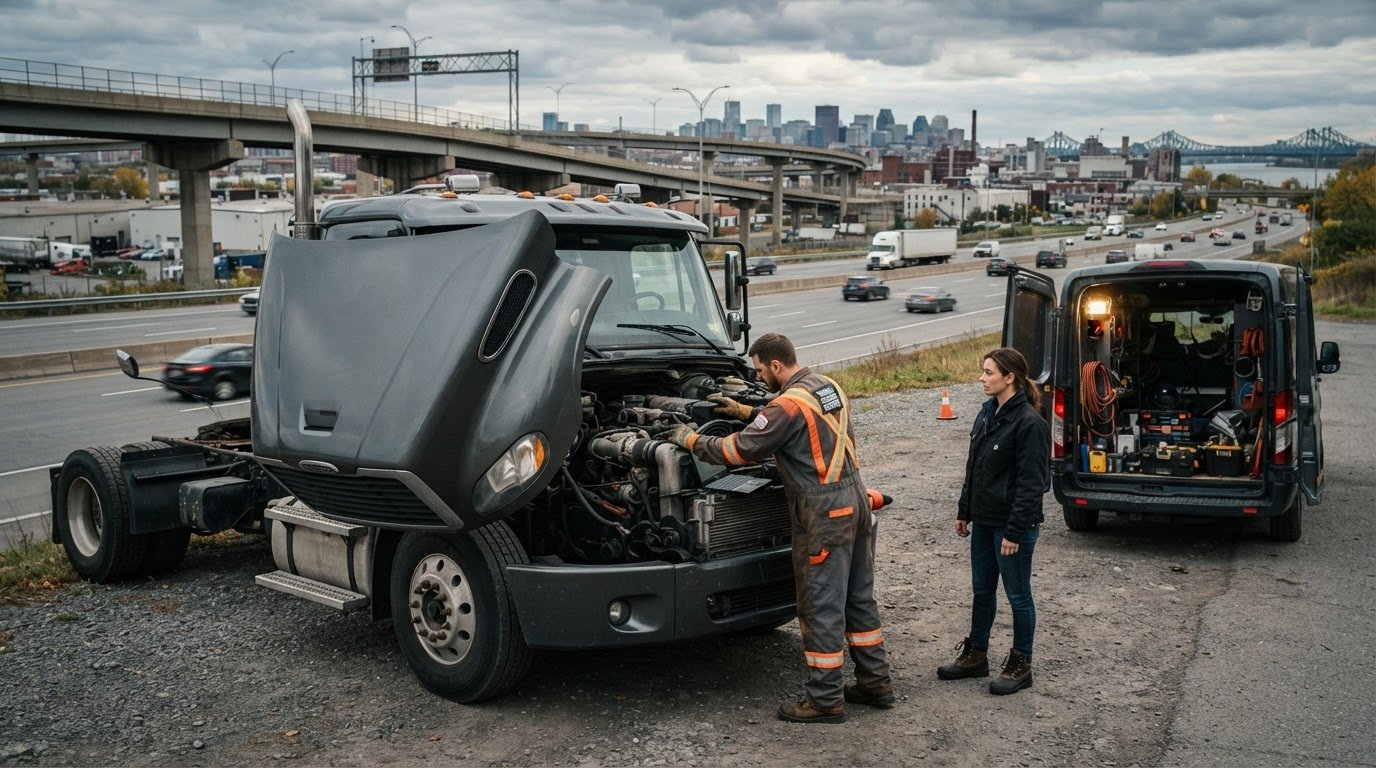 Réparation de camion lourd sur place : comment choisir la bonne option