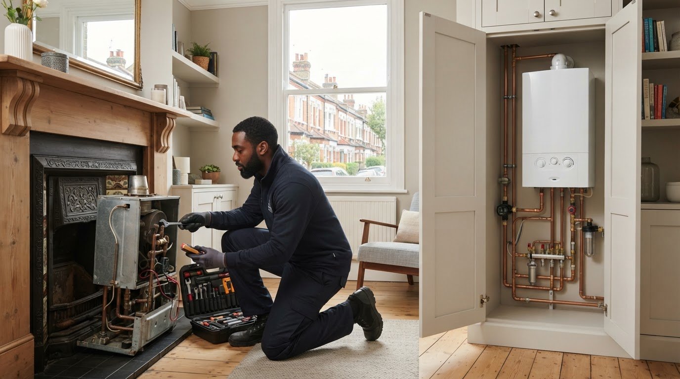 Replacing an Old Back Boiler with a Combi in London: What to Know