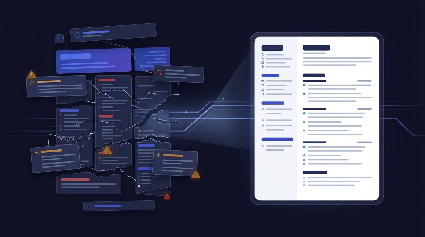 Resume format mistakes that can confuse applicant tracking systems