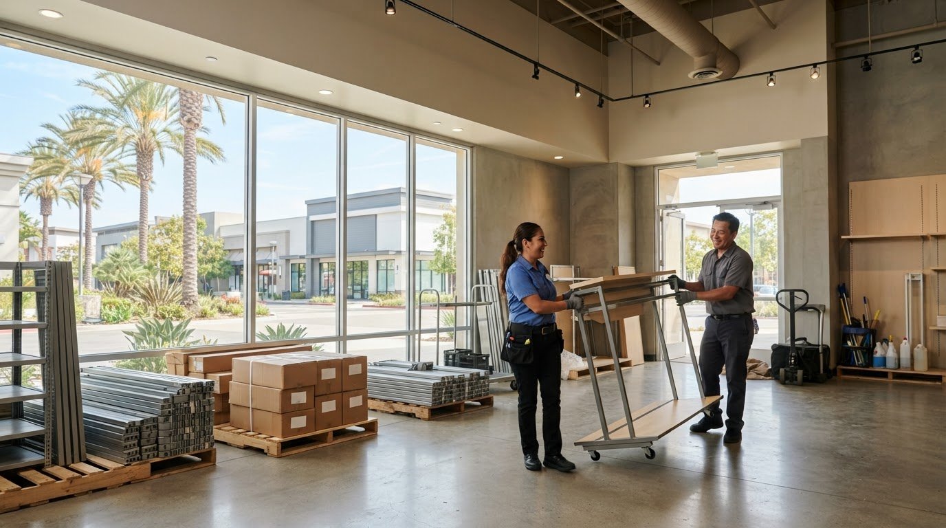 Retail Space Cleanout Pricing in Anaheim