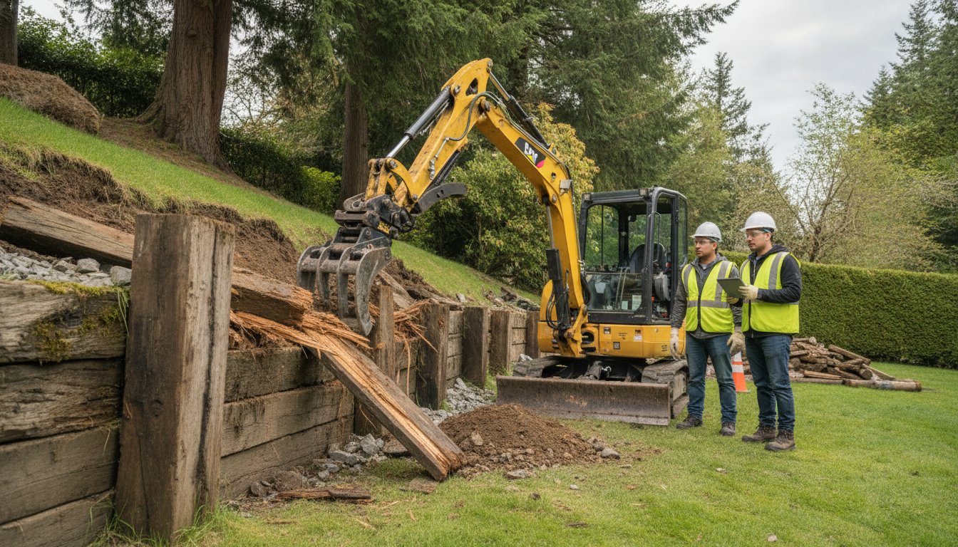 Retaining Wall Removal on Vancouver Island: The Complete 2026 Property Owner’s Guide