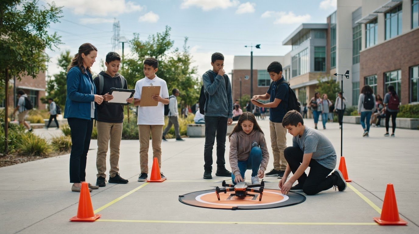 Risk Assessment for Educational Drone Use: A Practical School Checklist