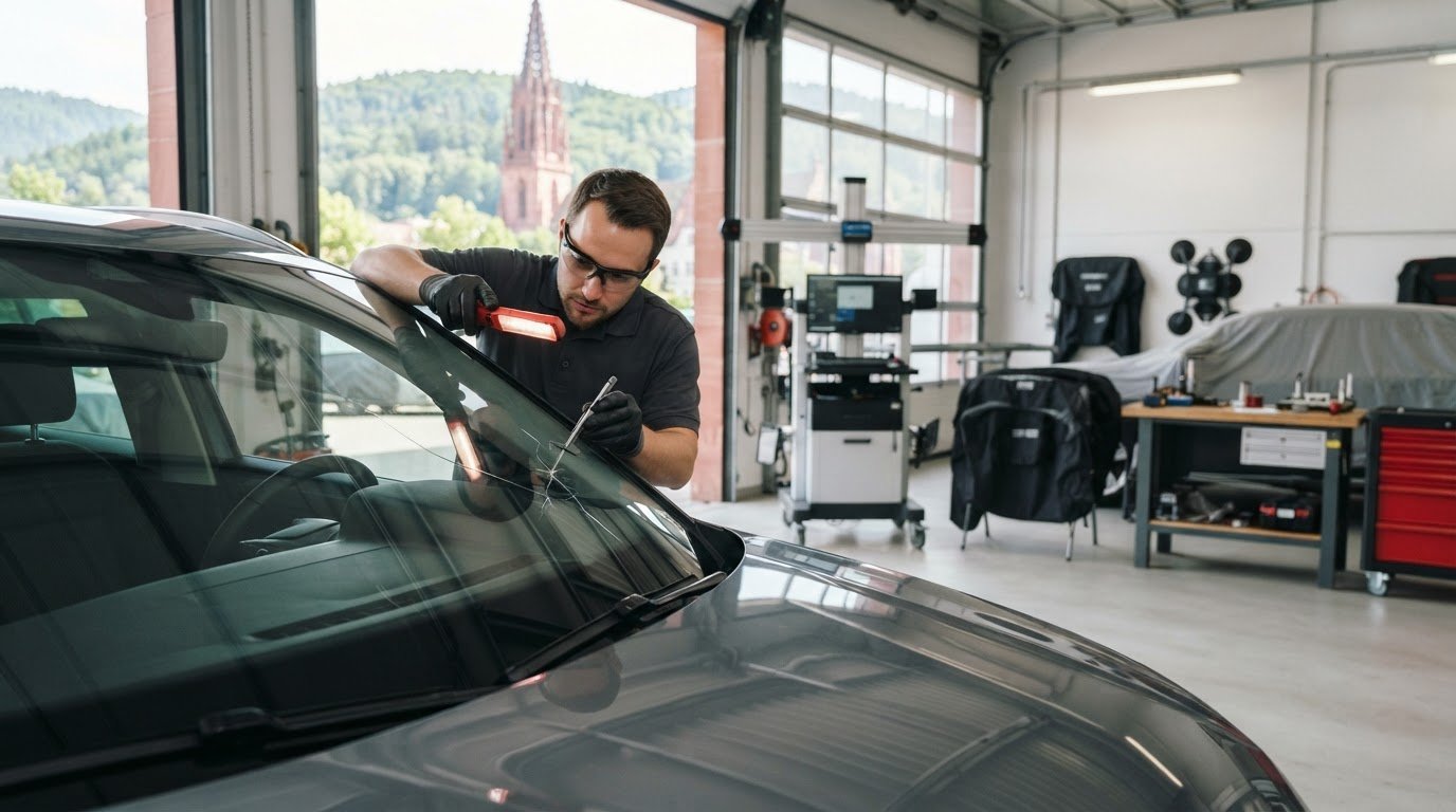 Riss in der Windschutzscheibe: Die Checkliste für Ihre Sicherheit (2026)