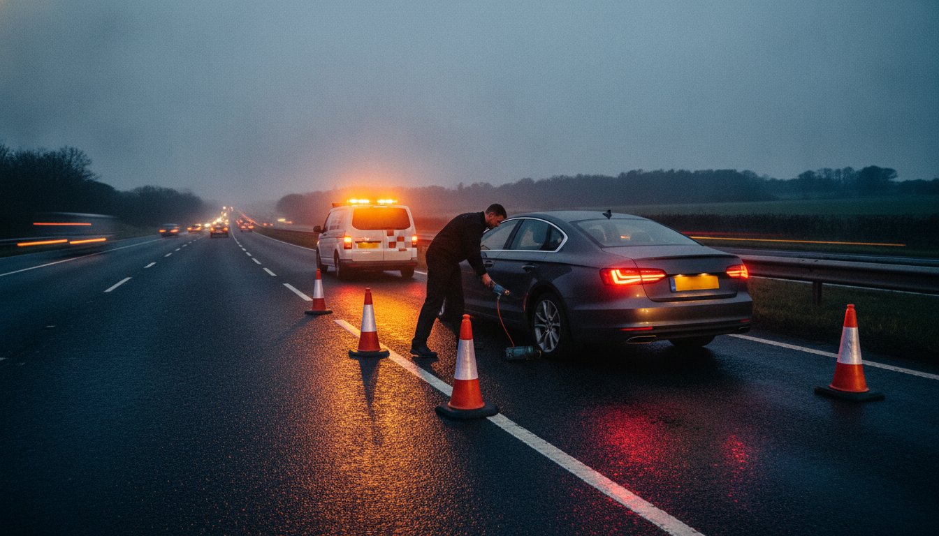 Roadside Tyre Repair Checklist: Essential Steps for Essex and Cambridge Motorists