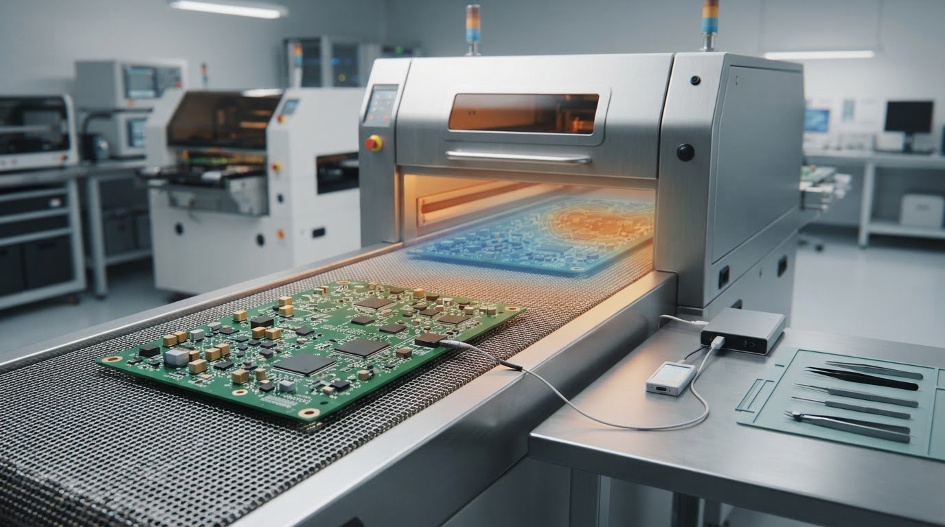 RoHS Lead-Free Solder Reflow Peak Temperature Limits for Chip Components
