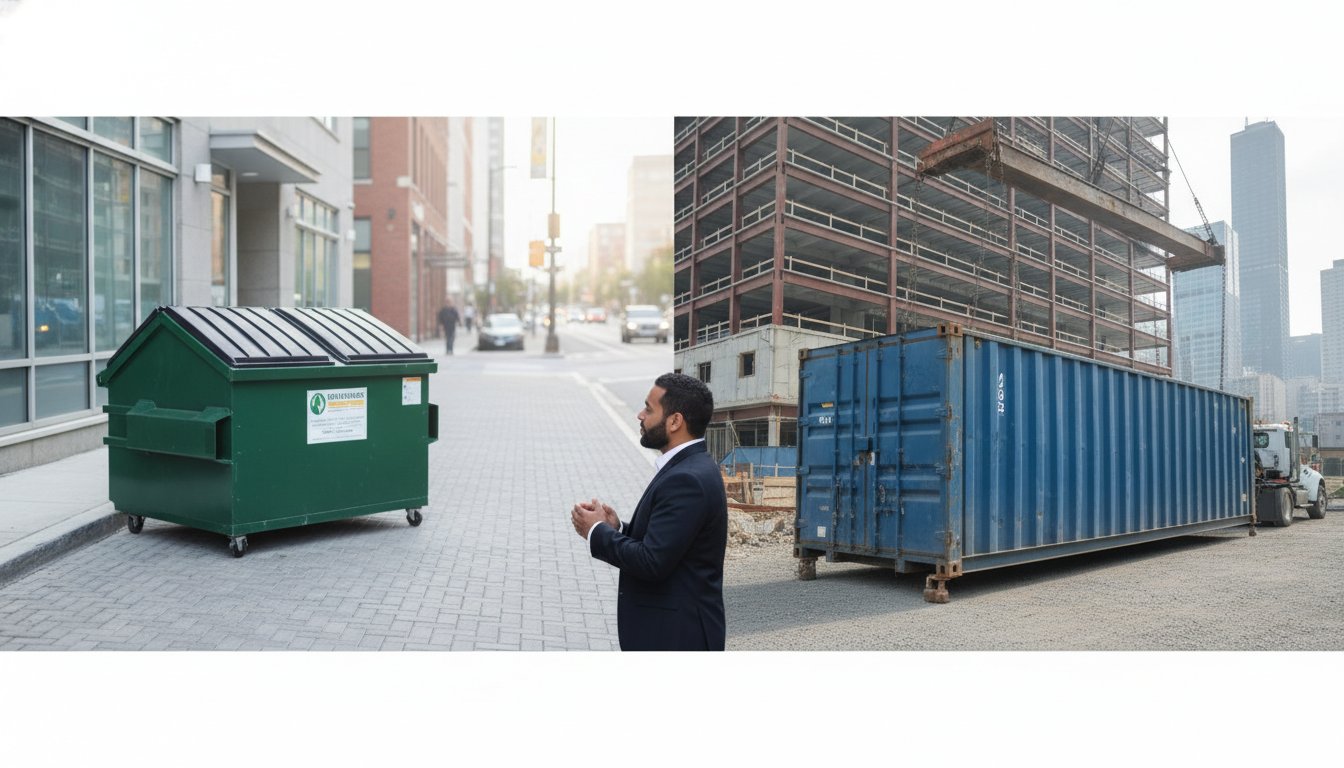 Roll Off Dumpster vs Front Load Dumpster for Business: 2026 Buying Guide
