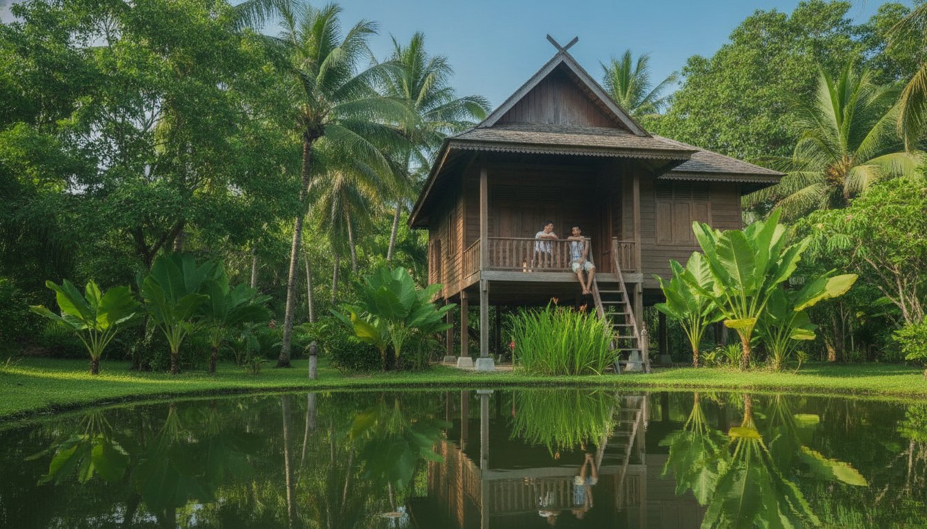 Romantic Cherating Chalet: Quiet Sanctuary for Couples