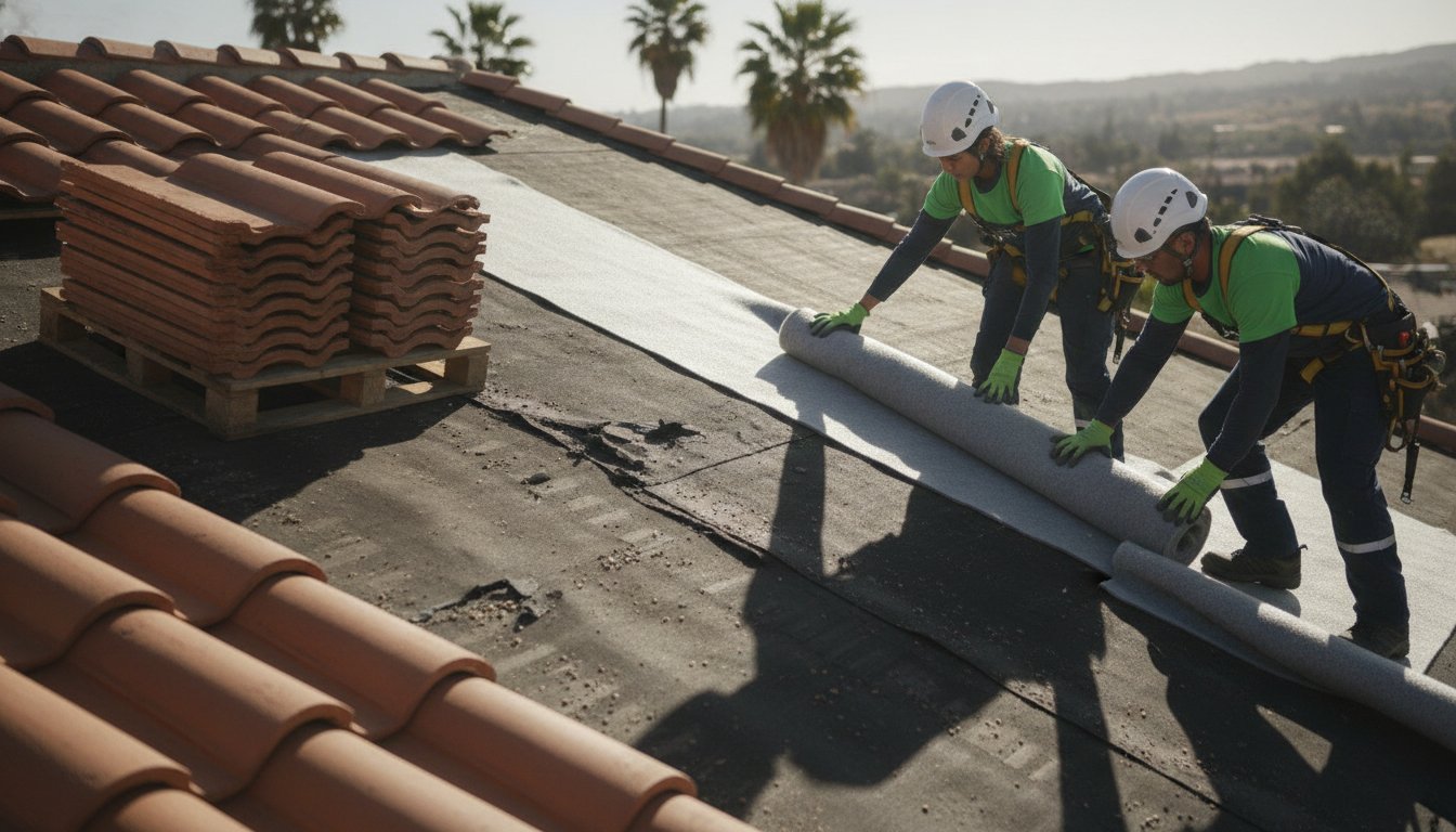 Roof Felt Replacement Cost: 2026 Southern California Homeowner's Guide