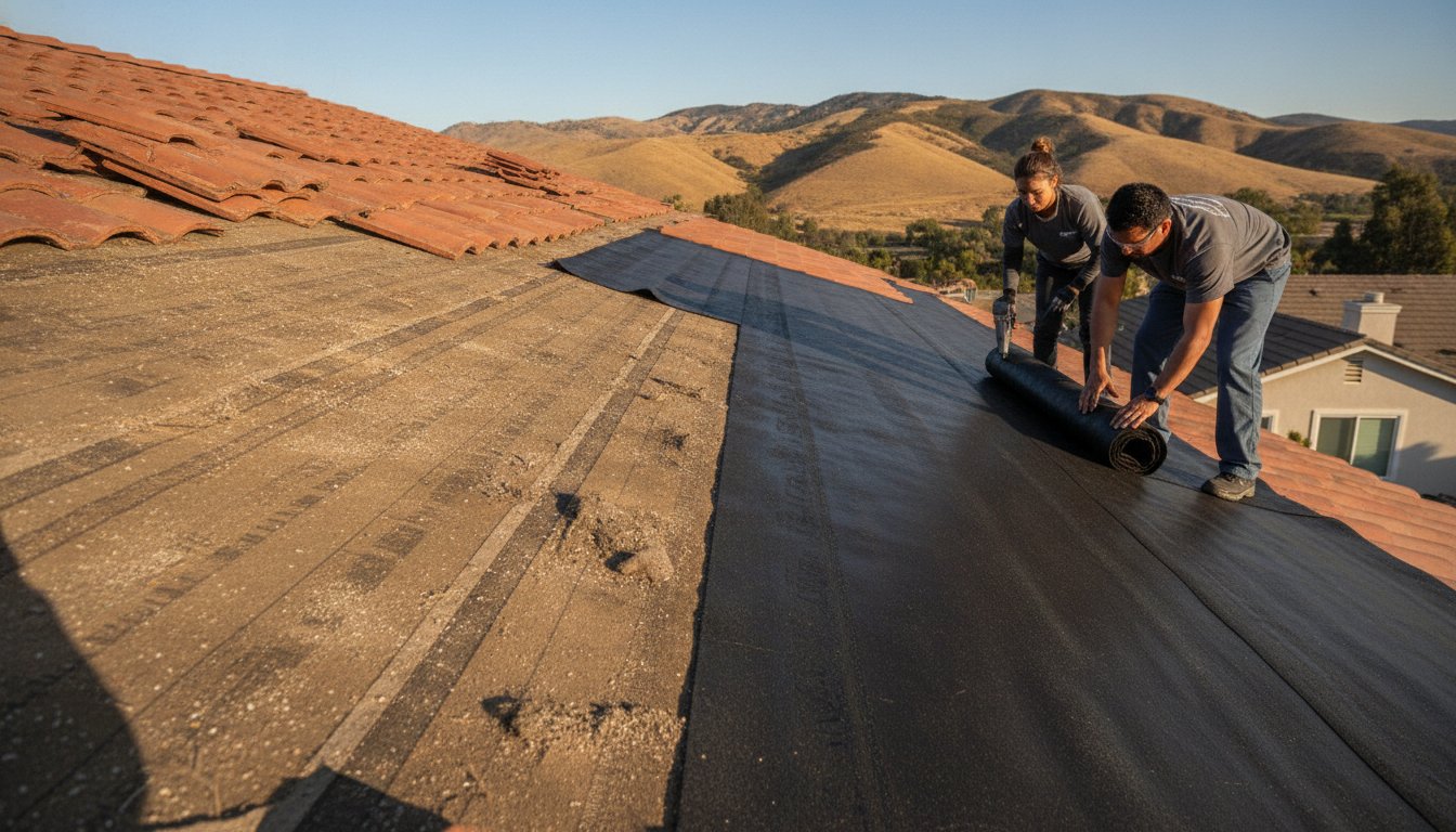 Roof Felt Replacement Cost in Southern California: 2026 Homeowner’s Guide