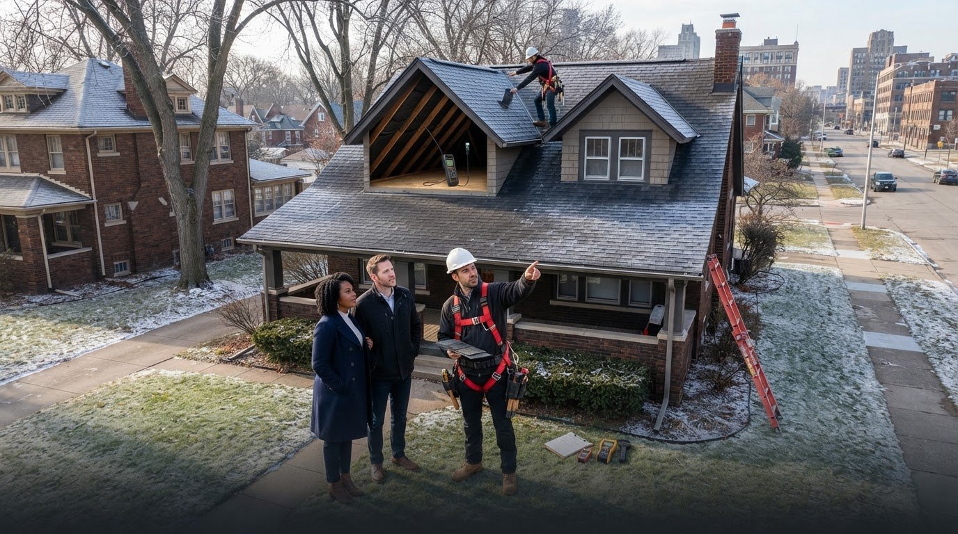 Roof Inspection Before Buying a House in Detroit: A Practical Checklist