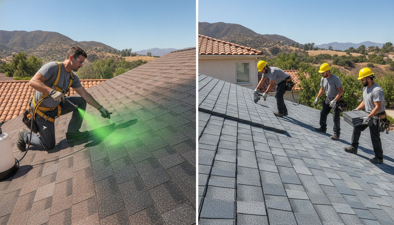 Roof Replacement vs. Rejuvenation: 2026 SoCal Guide