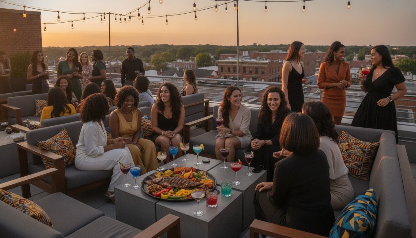 Rooftop Bar in Laurel, MD: Experience Afro-Fusion at Skyvibe