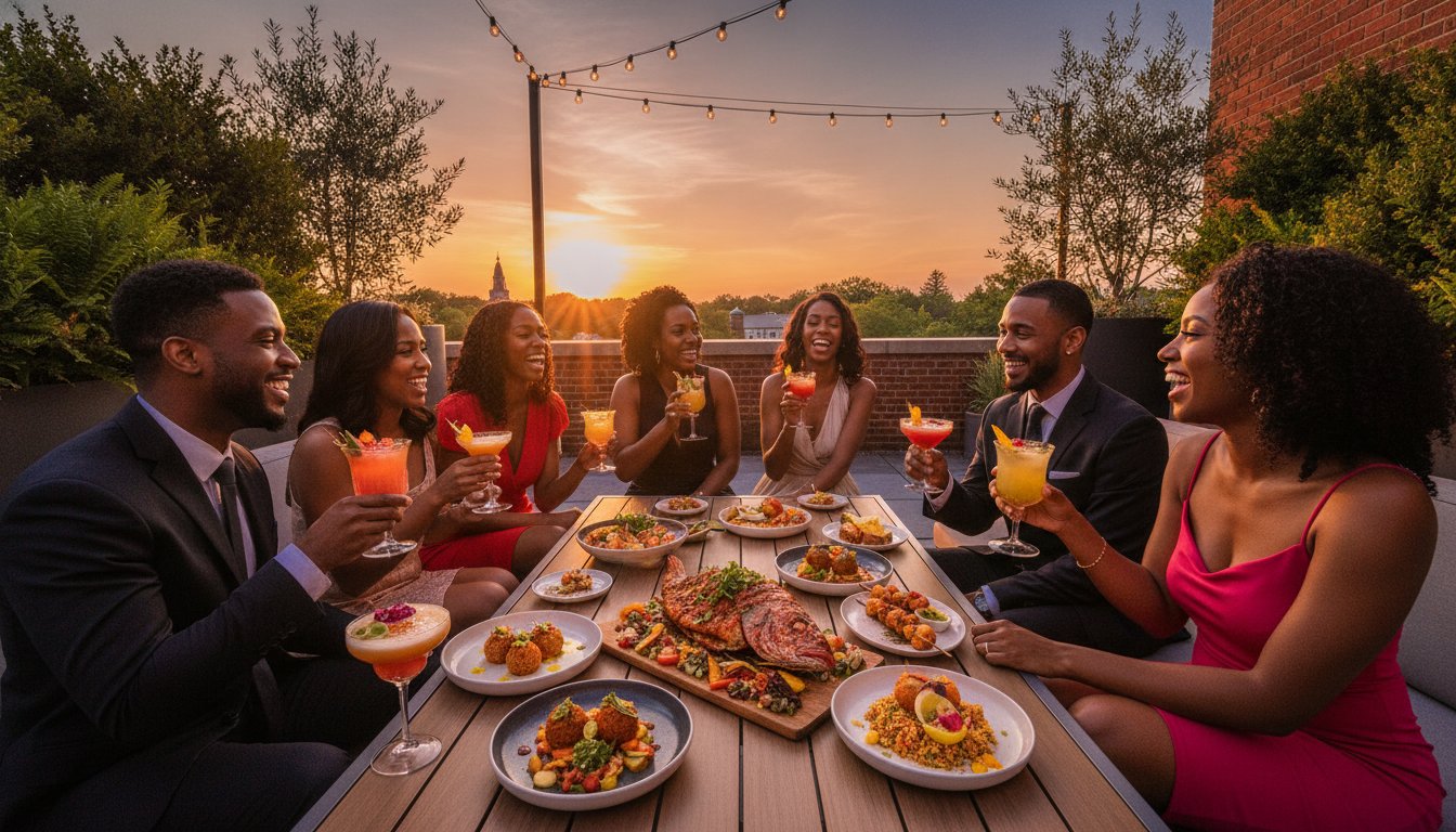Rooftop Dining in Laurel, MD: The Ultimate Afro-Fusion Experience