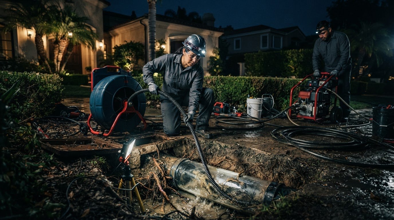 Rooter Service Los Angeles: Fast Main Line Clearing & Root Removal