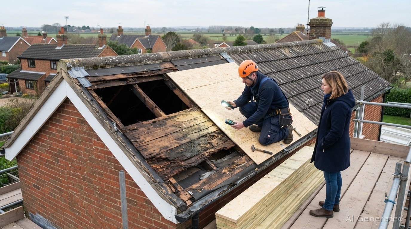 Rotted Roof Decking Replacement: A Homeowner’s Guide