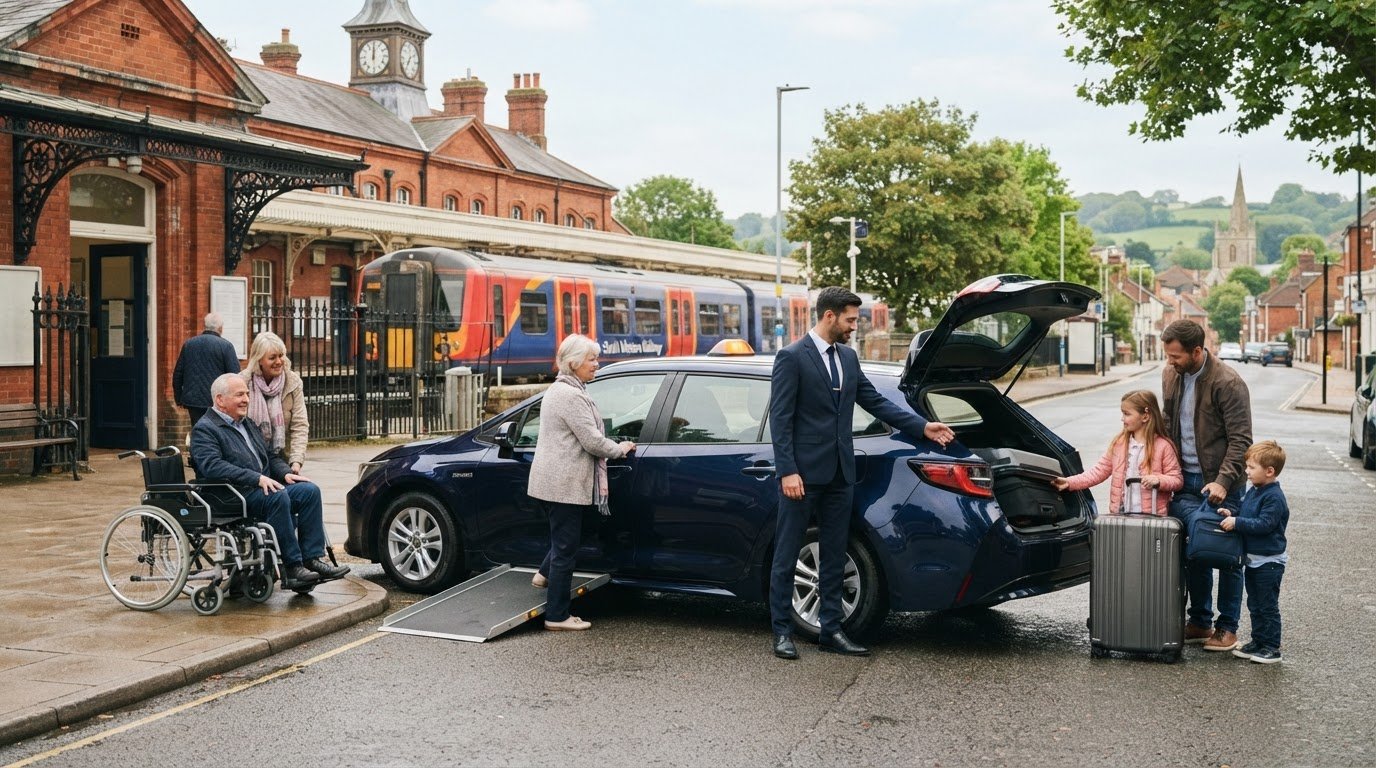 Rushmoor Taxi Service for Airport Fares and Local Travel