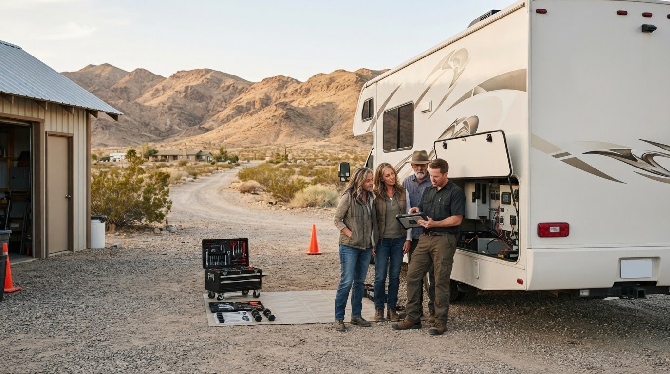 RV Service Center Near Beatty, NV: How to Choose the Right Repair Shop