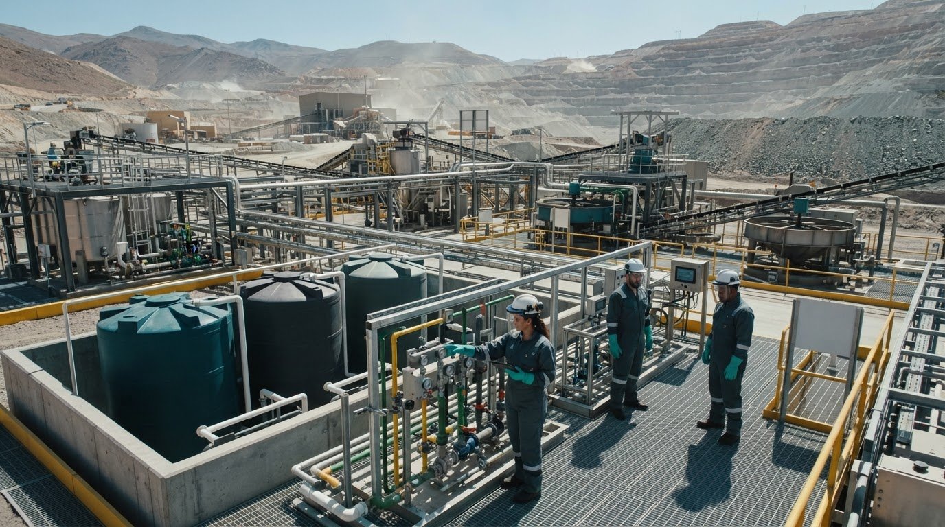 Safe Handling of Mining Chemicals: Industrial Protocols and Hazard Prevention